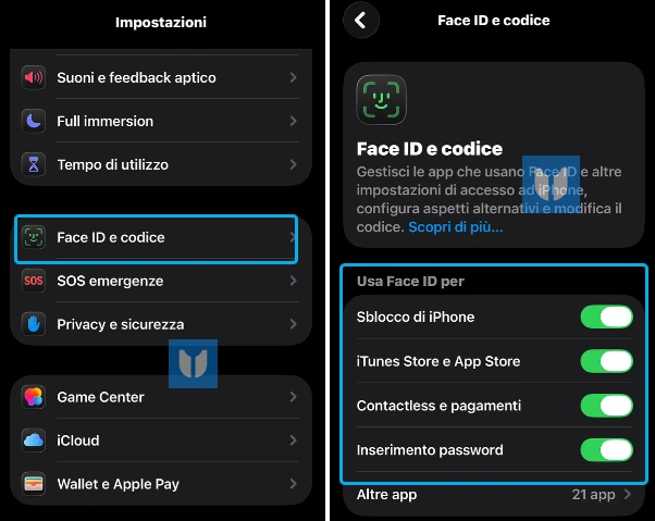 iface id e codice