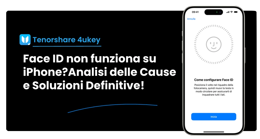 face id non funziona
