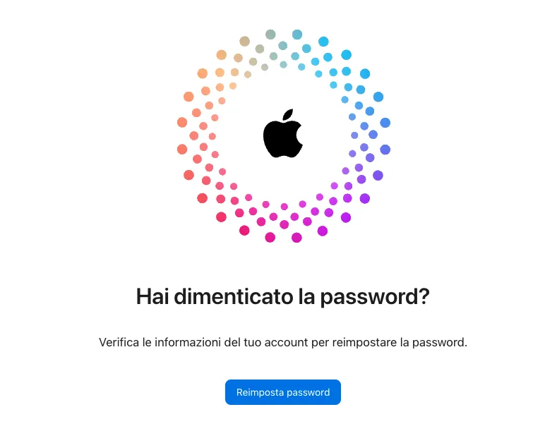 modifica password